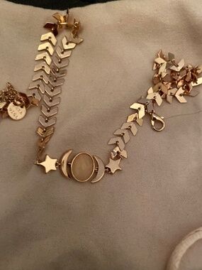 Pura Vida Celestial rose gold plated choker